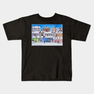 Snow on the Houses Kids T-Shirt